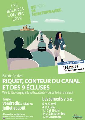 Riquet, conteur du Canal et des 9 écluses