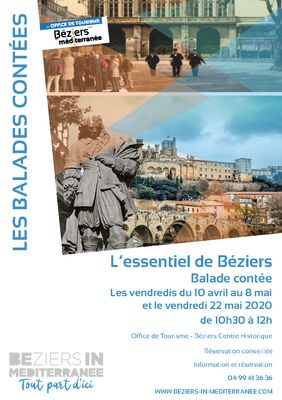 Balade contée "L'essentiel de Béziers"