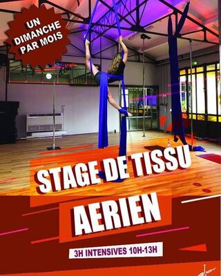 2018-09-16 au 9 décembre stage tissus aérien atelier de manon Béziers
