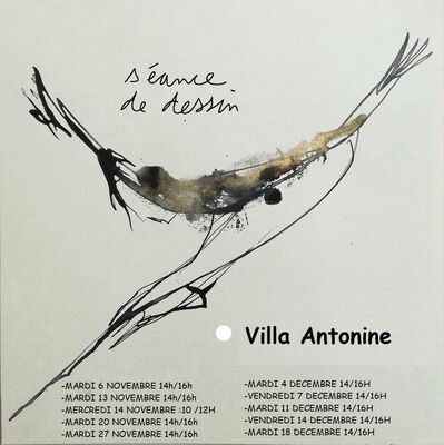 2018-11-06 au 18 décembre séances déssin modèle vivant Béziers