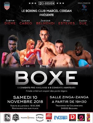 2018-11-10 Boxe Béziers