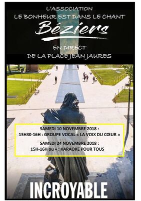 2018-11-10 et 24 groupe vocal et karaoké - béziers