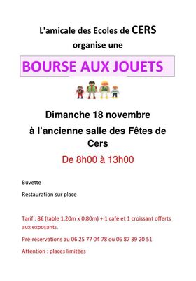 2018-11-18 bourse aux jouets cers