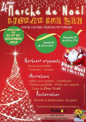 2018-12-01 et 02 marché noël lignan