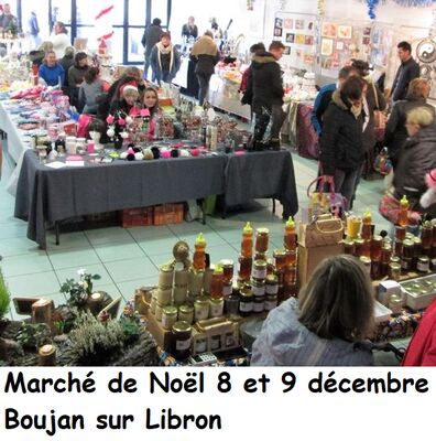 2018-12-08 et 09 marché de noël boujan