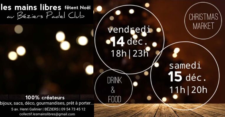 2018-12-14 et 15 christmas market les mains libres