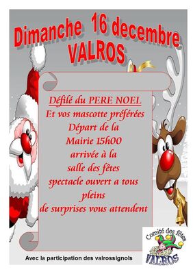 2018-12-16 défilé père noël valros