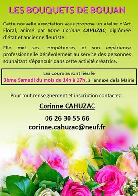 2018-2019 atelier art floral boujan