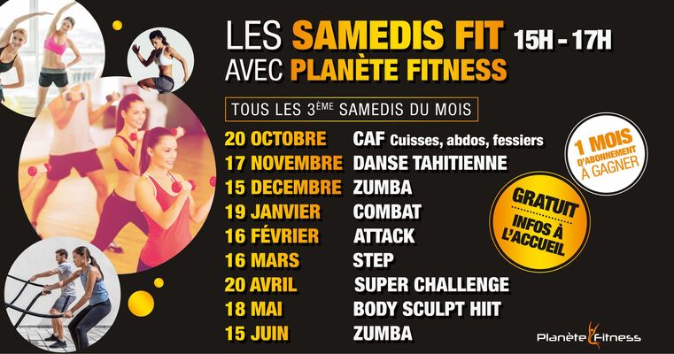2018-2019 samedi fitness polygone