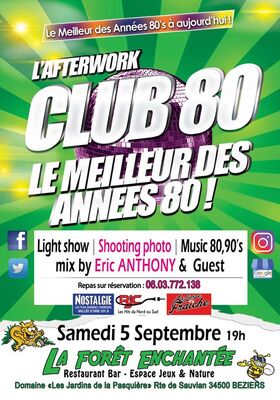 2020 AfterWork Club 80 Enchanté Septembre