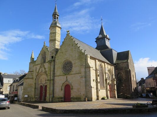 Eglise Saint-Gilles Malestroit Destination Brocéliande
