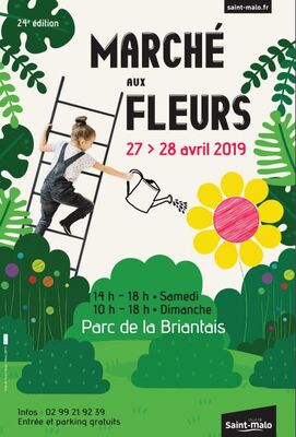 Marché aux fleurs - Saint-Malo - 27&28avril2019