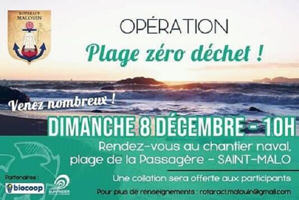 Nettoyage Plage 8 décembre19