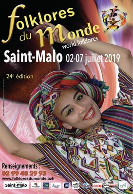 Affiche Folklores du Monde 2019