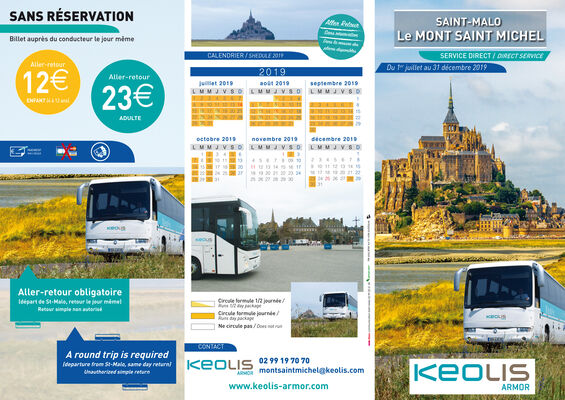 Keolis Armor - Excursion Mont Saint-Michel - Transport ...