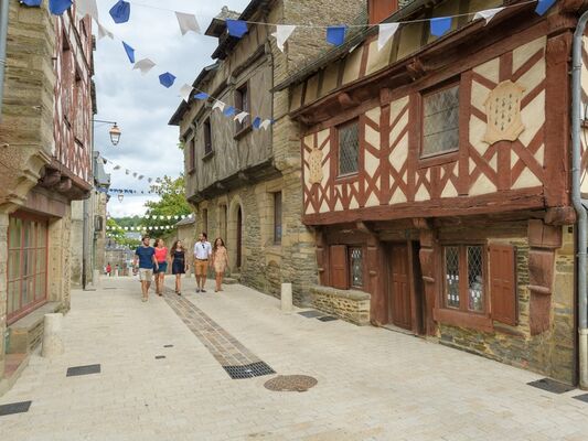 Josselin - Centre historique - Morbihan - Bretagne