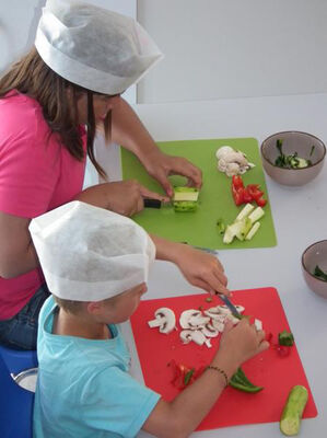 Atelier cuisine - Petits chefs - Haliotika - Guilvinec - Pays Bigouden