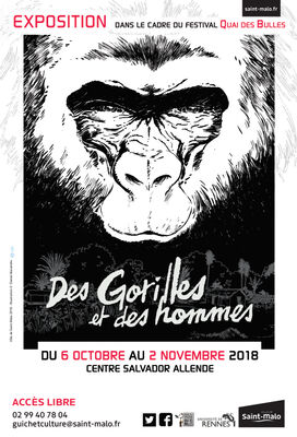 Des gorilles et des hommes - Saint-Malo - 6octau2nov2018