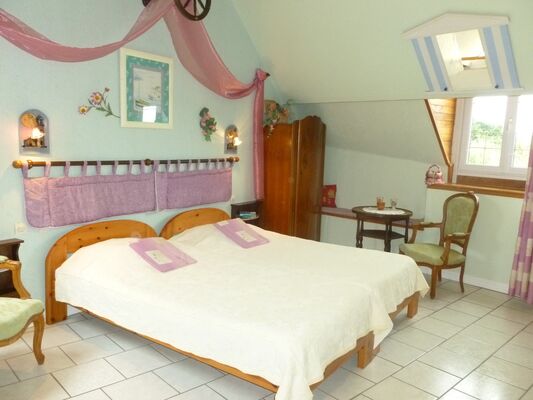 Gîte les Balcons de la Baie (chambre1)