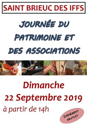 Journée du patrimoine et des associations 22sept19