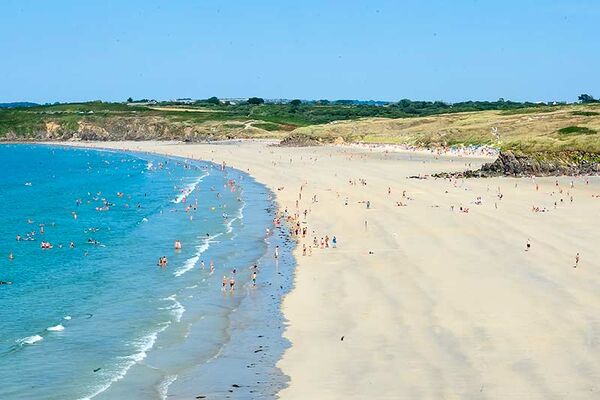 Plage des blancs Sablons