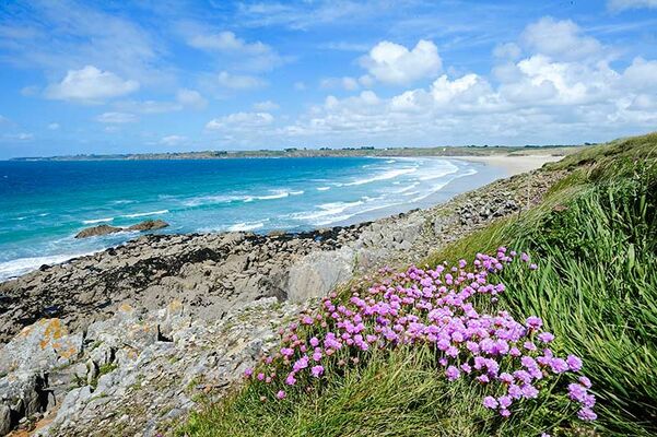 Plage des blancs Sablons