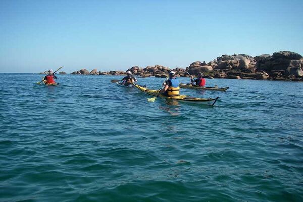 Plougrescant kayak de mer