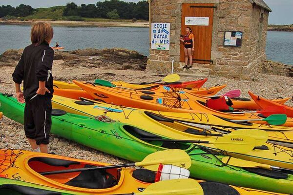 Plougrescant kayak de mer
