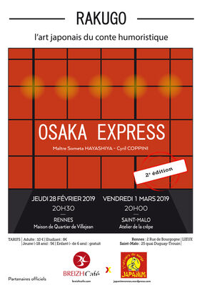 Rakugo Osaka Express - Saint-Malo - 1mars2019
