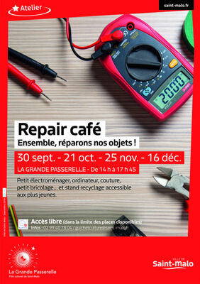 Repair café - Saint-Malo