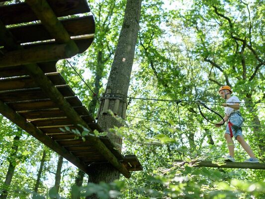 Roc Aventure - Accrobranche - Val d'Oust - Le Roc Saint-André - Morbihan - Bretagne