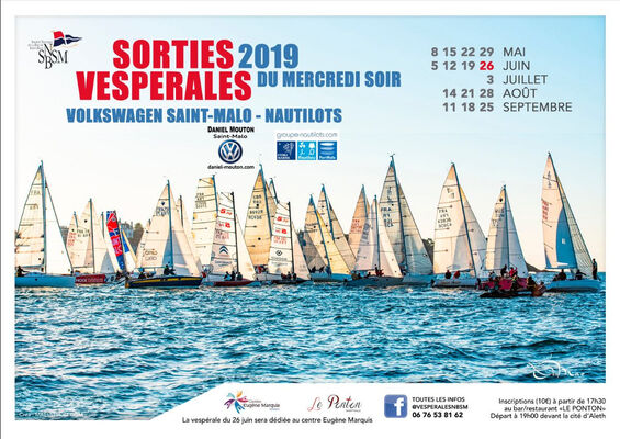 Sorties vespérales SNBSM - Saint-Malo - été2019