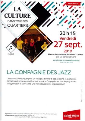 compagnie des Jazz 27spt2019