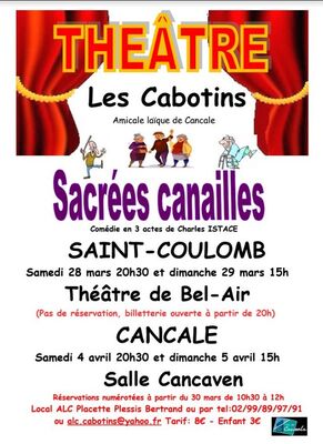 sacrées canailles mars-avril2020