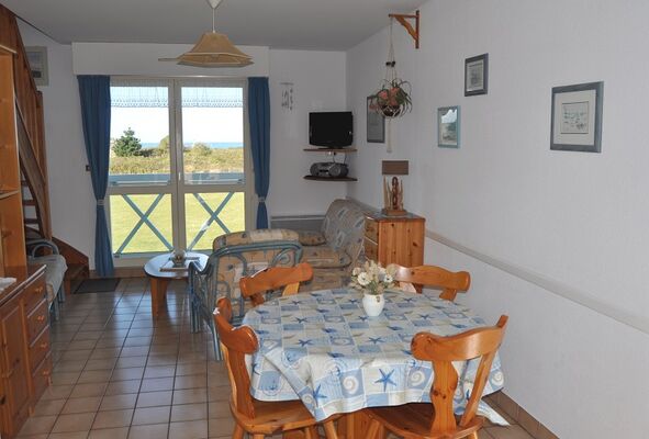 2 Appartement 211 séjour repas Résidence la Baie des Corsaires St Malo