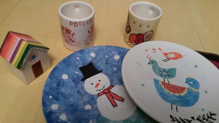 Assortiment assiette + mug
