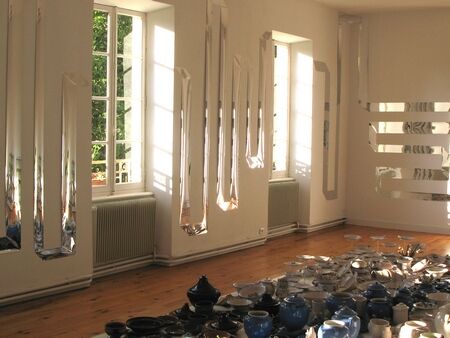 Bris de lumiere et faïences commingeoises maison barthete BOUSSAN