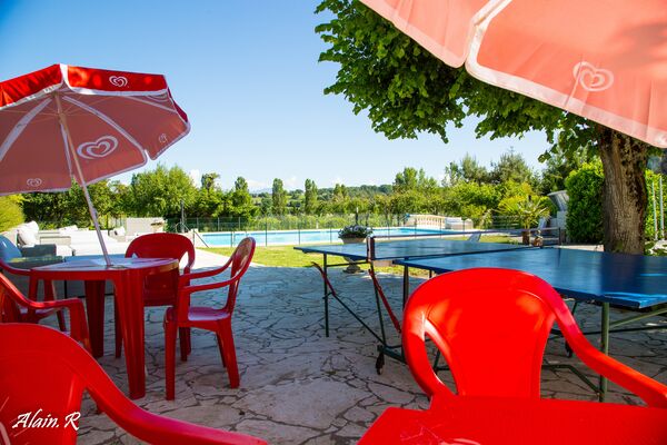 Camping Village vacances, Lac Saint Georges, Sarrecave, buvette