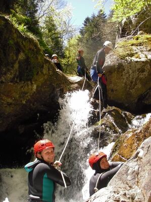 Canyoning Pyrenees Emotion MALVEZIE RN
