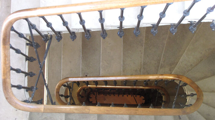Escalier vue du 5eme