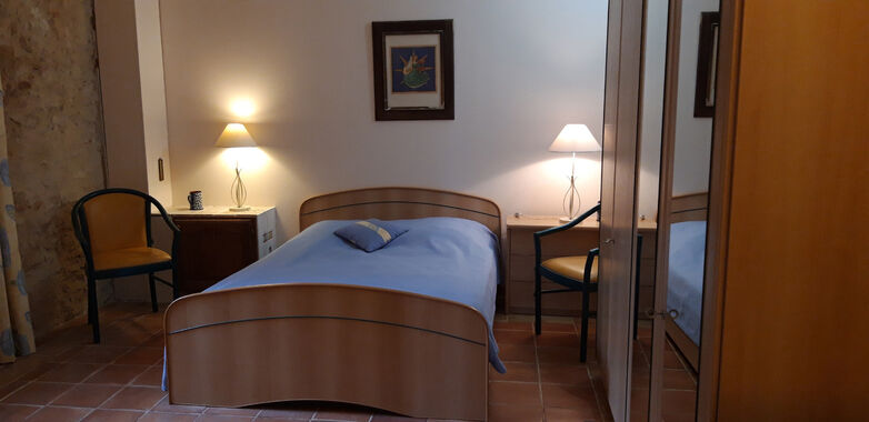 Gîte Le Soulan La Paguère Chambre pervenche- Mauvezin