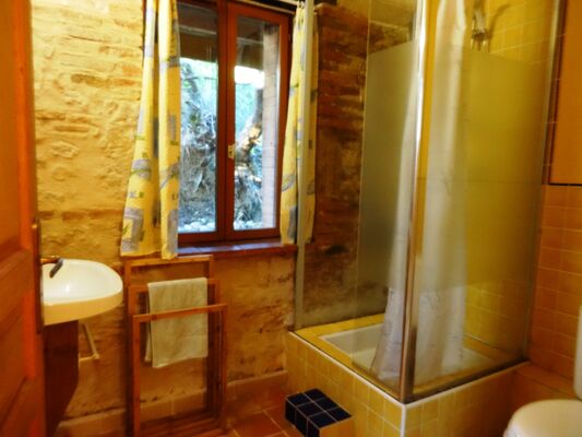 Gîte Le Soulan La Paguère Salle d'eau- Mauvezin