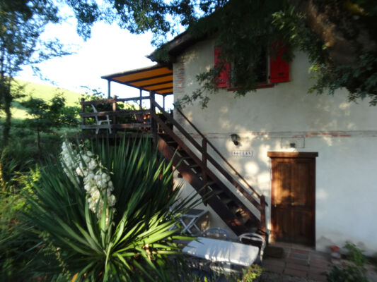 Gîte Le Soulan La Paguère Terrasse- Mauvezin