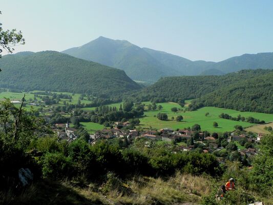Point de vue du chateau_izaut de l'hotel