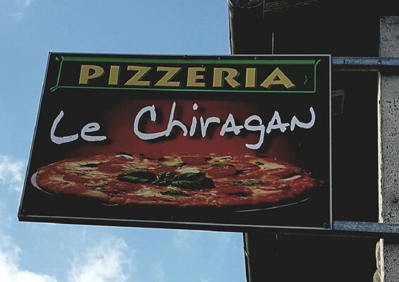 Restaurant Le chiragan MARTRES TOLOSANE enseigne