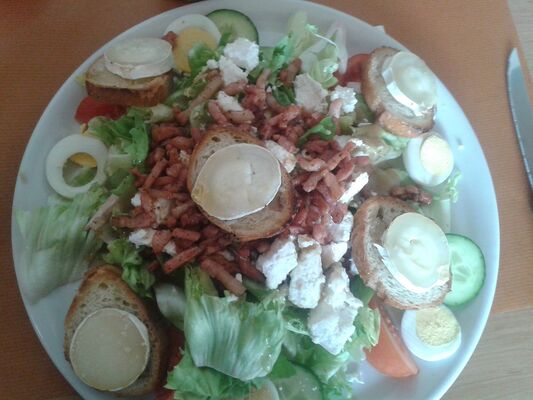 Restaurant Le chiragan MARTRES TOLOSANE salade