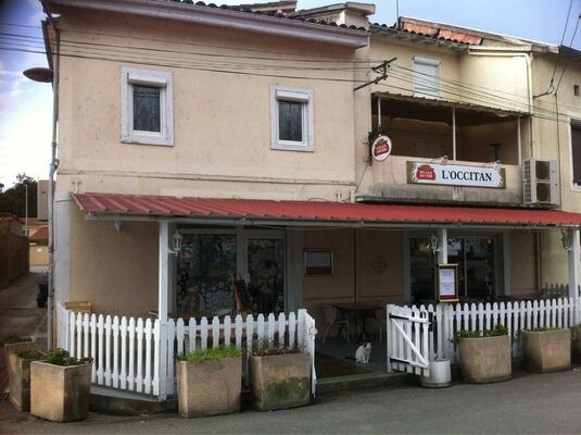 Restaurant l'Occitan CAZERES devanture