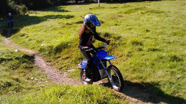 Sport's Vert , Moto-Trial, Fille à moto 2016 CIERP GAUD