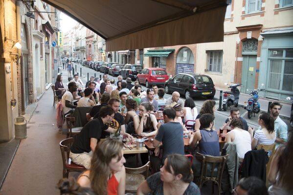 Terrasse pleine