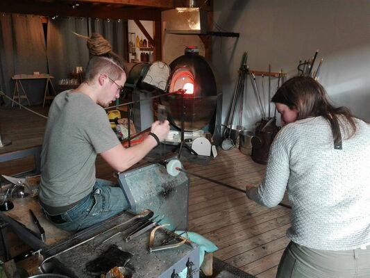 TiPii Atelier toulouse soufflage de verre Thibaut Patriciapettit